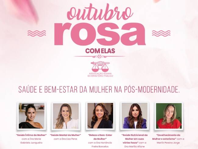  AGMP promove evento sobre saúde e bem-estar da mulher no próximo sábado (19)